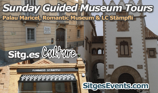Sitges Museum Museu Sunday Tours Palau Maricel, Romantic Museum & LC Stämpfli